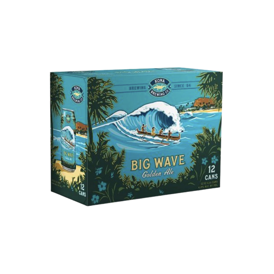 Kona Big Wave Can 12 Pack